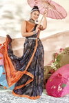 Manasvi Vol 8 By Vallabhi Georgette Printed Sarees Wholesale Shop in Surat